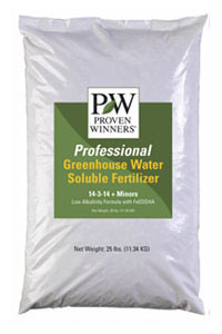 Bag of Proven Winners professional fertilizer